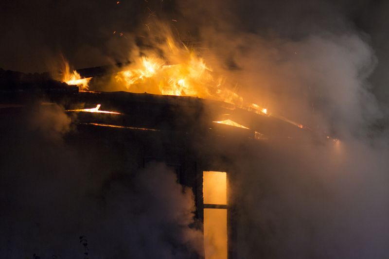 House Fire Recovery detail